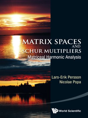 cover image of Matrix Spaces and Schur Multipliers